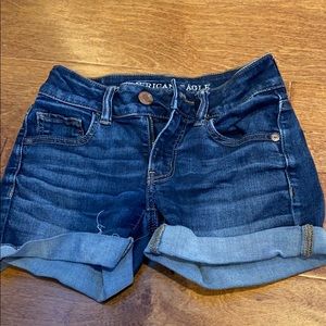 american eagle jean shorts
